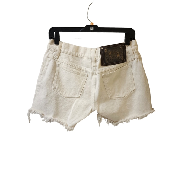 Dolce & Gabbana White Jean Shorts - Picture 3 of 5